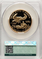 1987-W $50 One-Ounce Gold Eagle Blue Gradient CACG PR70