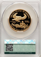 2007-W $50 One-Ounce Gold Eagle CACG PR70