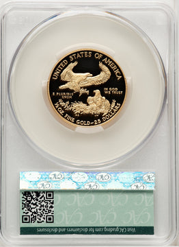 2015-W $25 Half-Ounce Gold Eagle CACG PR70