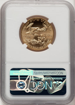 2020 $25 Half-Ounce Gold Eagle First Strike ER Blue NGC MS70 (774956014)