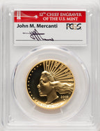2019-W $100 American Liberty High Relief PCGS SP70 Mercanti