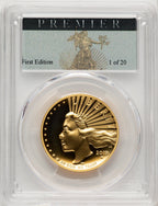2019-W G$100 American Liberty High Relief Enhanced PL Non Designation PCGS MS70