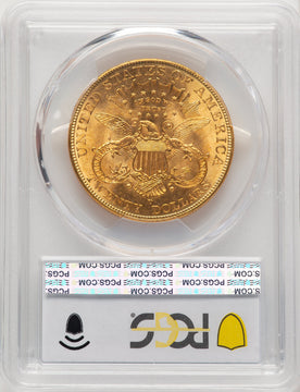 1907-D $20 Liberty Double Eagle PCGS MS66 (773706005)