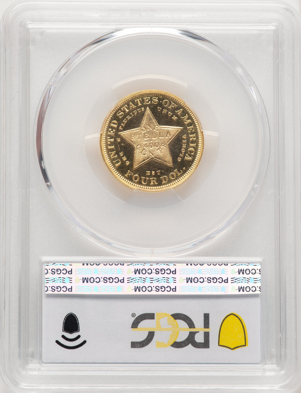 1879 $4 CA Proof Four Dollar Gold Pieces PCGS PR65