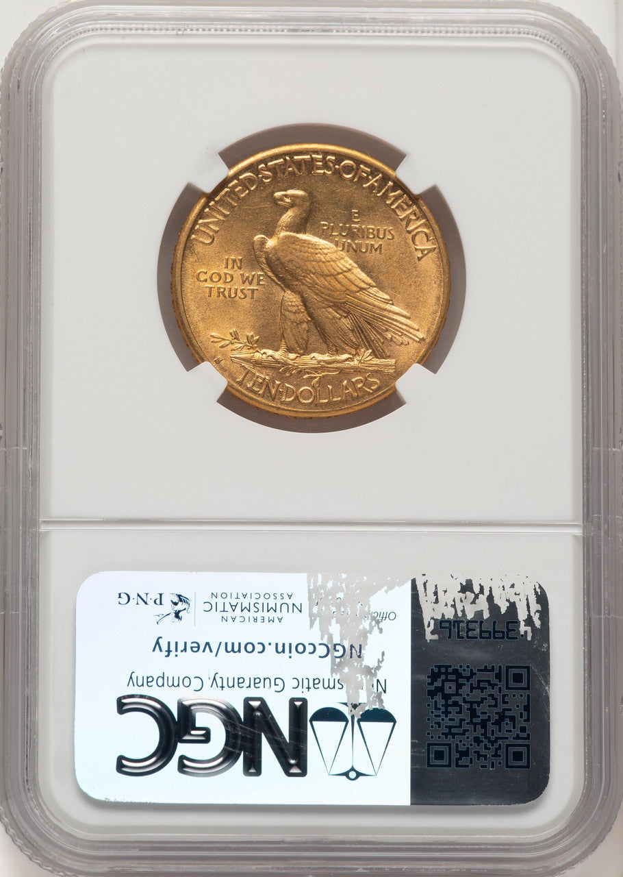 1908-S $10 Indian Eagle NGC AU58