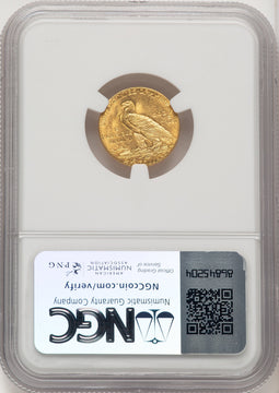 1915 $2.50 Indian Quarter Eagle NGC MS64 (770564002)