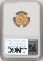 1914-D $2.50 Indian Quarter Eagle NGC MS64 (771365020)