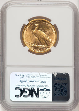 1908-D $10 NO MOTTO Indian Eagle NGC MS62 (506912004)