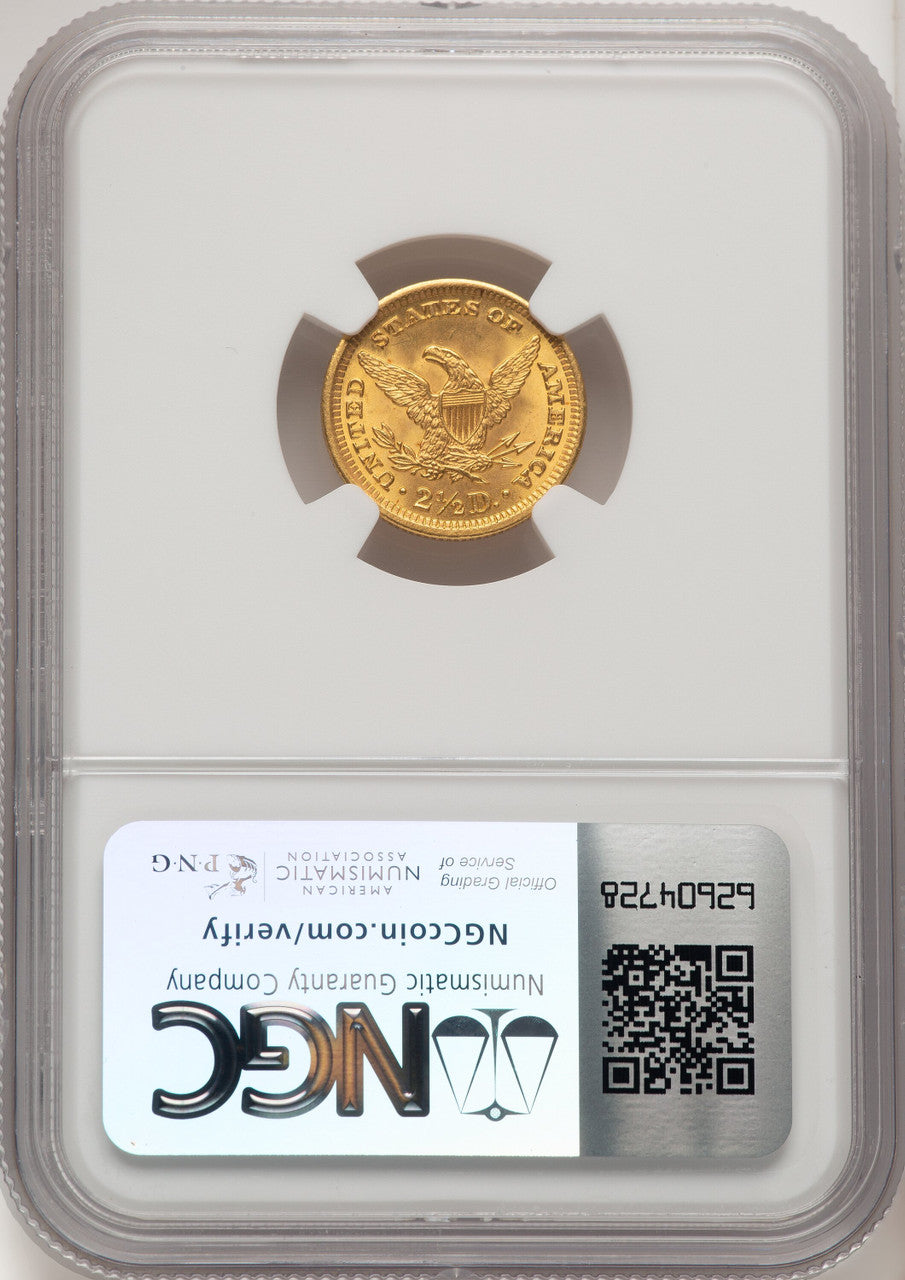 1904 $2.50 Liberty Quarter Eagle NGC MS66 (772300014)