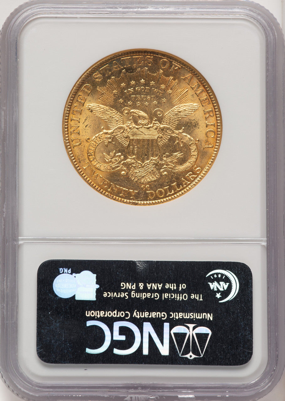 1893-CC $20 Liberty Double Eagle NGC MS62