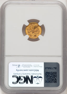 1889 G$1 Gold Dollar NGC MS66