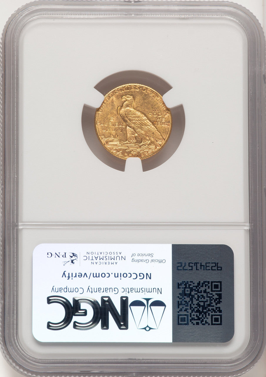 1914-D $2.50 Indian Quarter Eagle NGC MS63 (769285052)
