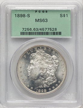 1898-S Morgan Dollar PCGS MS63 (774721020)