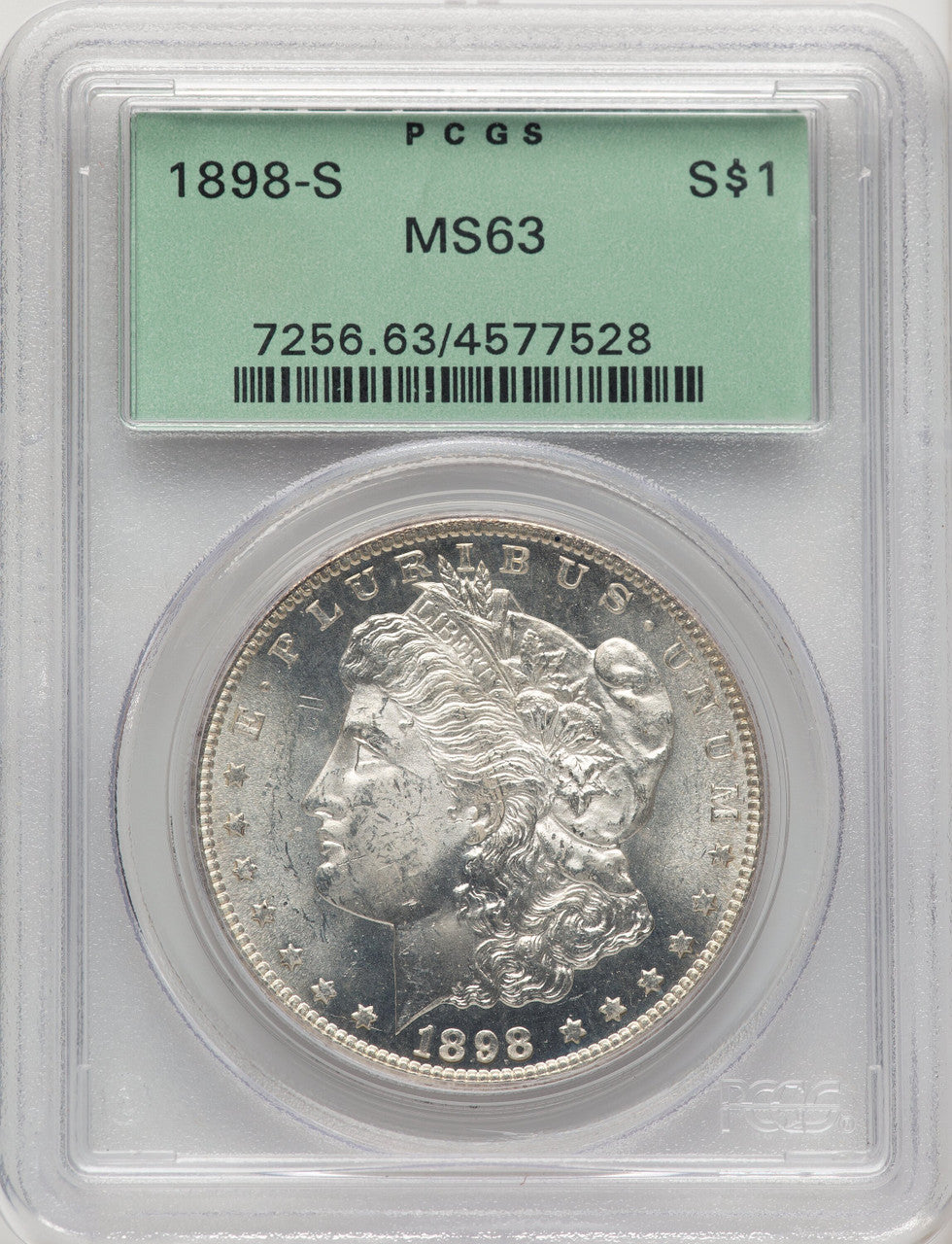 1898-S Morgan Dollar PCGS MS63 (774721020)