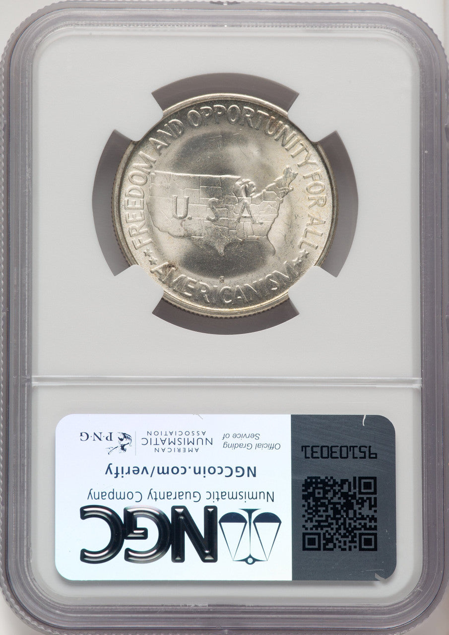 1953-S 50C Washington-Carver Commemorative Silver NGC MS67 (774753024)