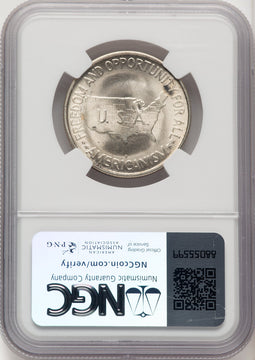 1953-S 50C Washington-Carver Commemorative Silver NGC MS67 (774753025)