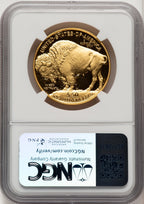 2006-W $50 One-Ounce Gold Buffalo .9999 Fine Gold Brown Label NGC PF70 (774588010)