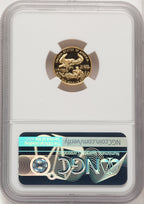 1991-P Gold American Eagle 4-Coin Set Brown Label NGC PF70