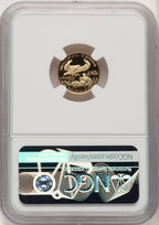 1992-P Gold American Eagle 4-Coin Set Brown Label NGC PF70