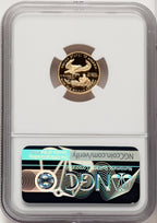 2001-W Gold American Eagle 4-Coin Set NGC PF70