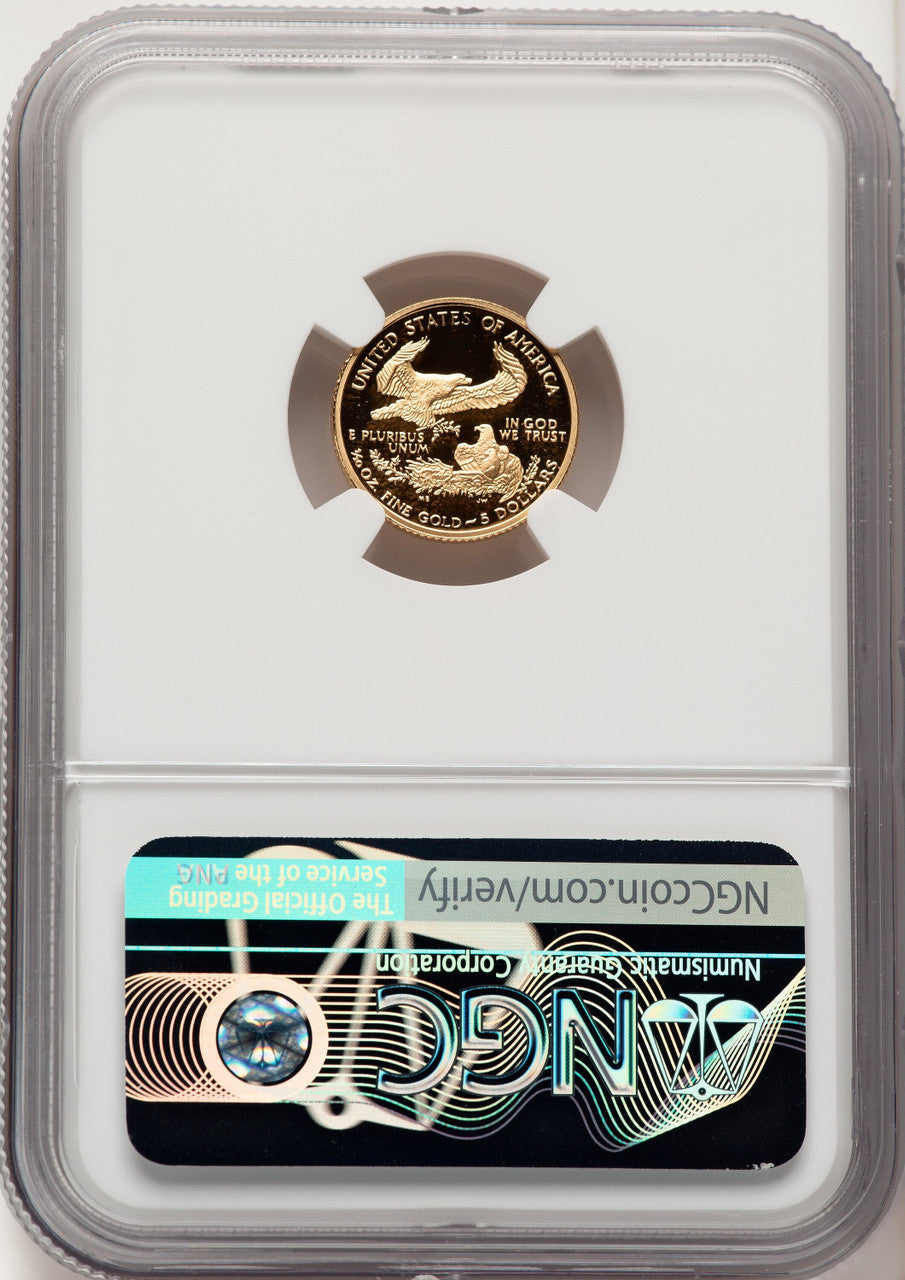 2001-W Gold American Eagle 4-Coin Set NGC PF70