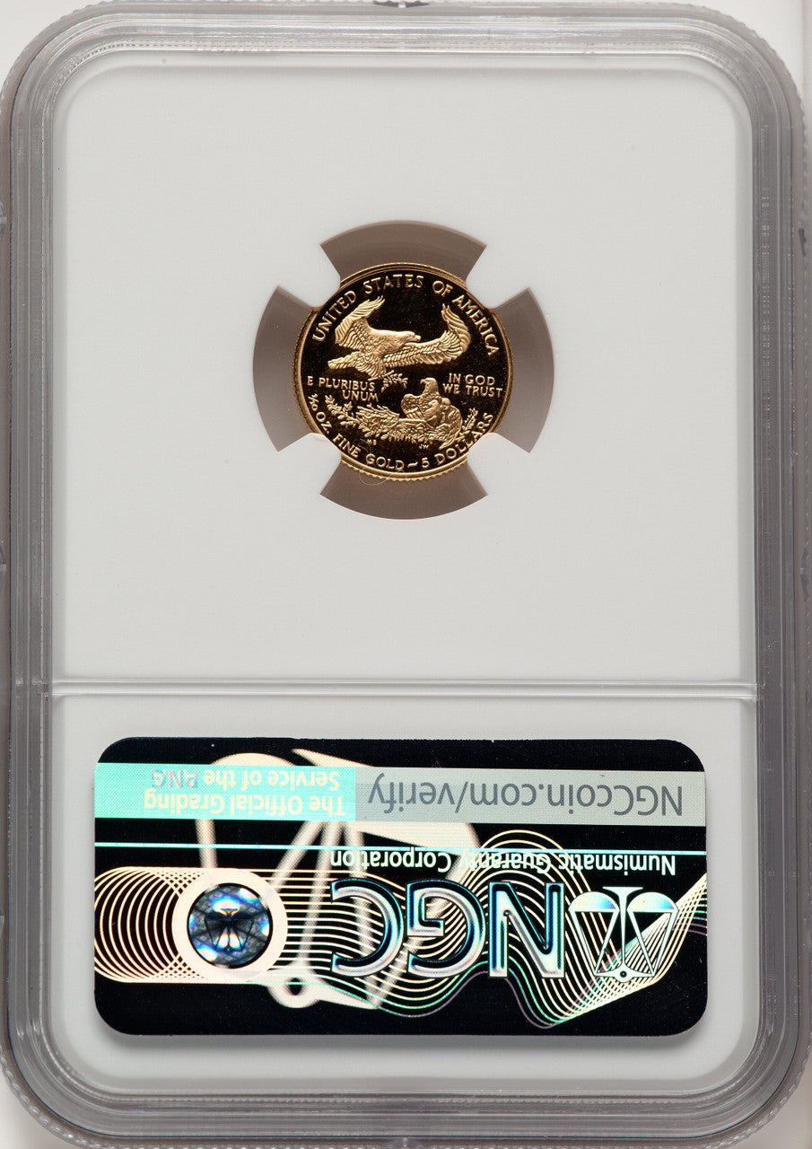 2003-W Gold American Eagle 4-Coin Set Brown Label NGC PF70