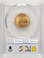 1908 $5 Liberty Liberty Half Eagle PCGS MS64