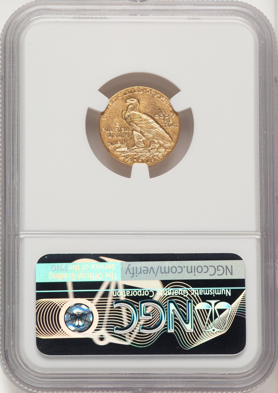 1915 $2.50 Indian Quarter Eagle NGC MS62 (774838015)