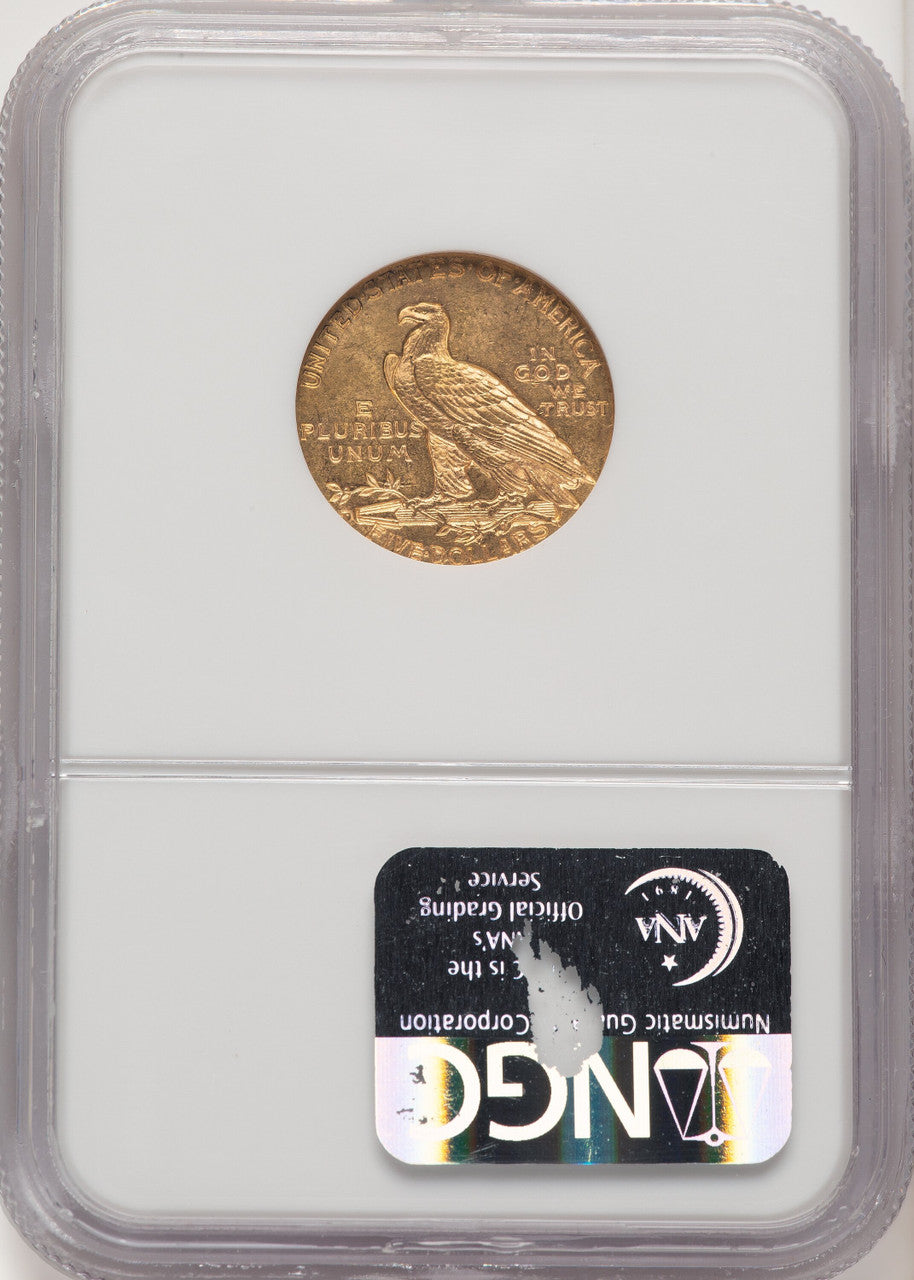 1914-D $5 Indian Half Eagle NGC MS62 (774999004)