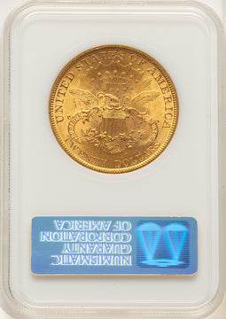 1899 $20 CAC Liberty Double Eagle NGC MS63