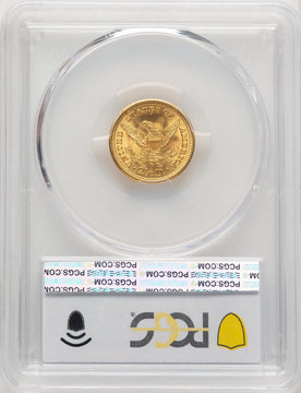 1907 $2.50 Liberty Quarter Eagle PCGS MS66 (773687056)