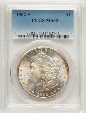 1902-S Morgan Dollar PCGS MS65 (520501001)