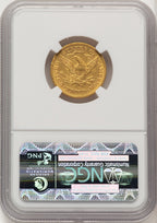 1872-S $5 Liberty Half Eagle NGC AU53