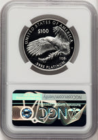 2019-W $100 One-Ounce Platinum Eagle Liberty Don Everhart NGC PF70