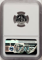2001-W Platinum American Eagle 4-Coin Set NGC PF70 Don Everhart