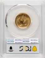 2016-W 25C Standing Liberty 100th Anniversary Gold Centennial Blue Gradient PCGS MS70 (520625008)