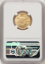 2006 $10 Gold Quarter-Ounce Eagle NGC MS70 Brown Label