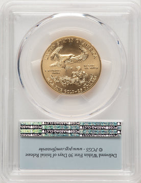 2019 $25 Half Ounce Gold Eagle First Strike FS Flag PCGS MS70