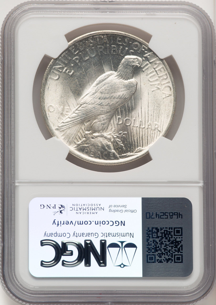 1923 Peace Dollar NGC MS66+ (774952015)