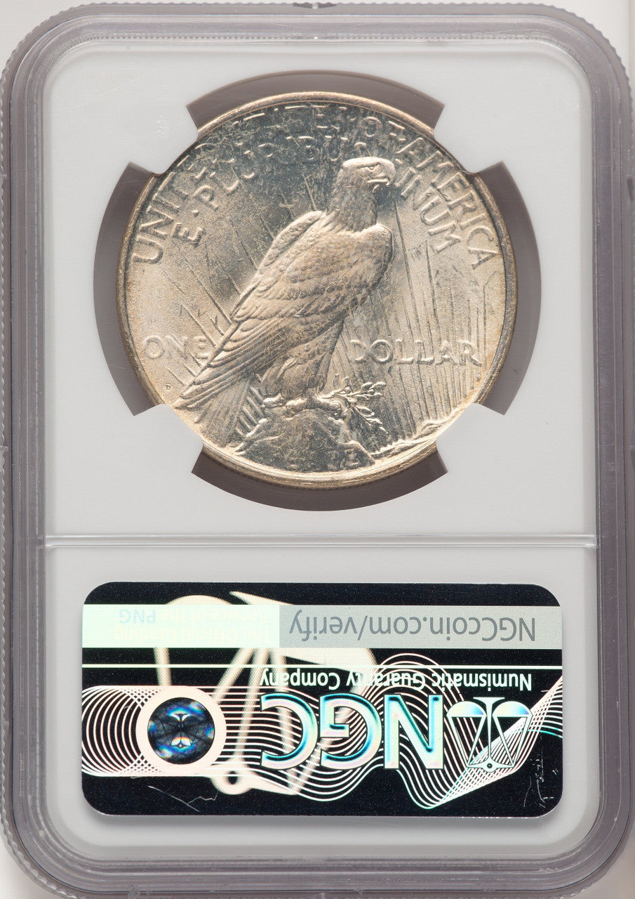 1922-D Peace Dollar NGC MS65 (771656048)