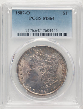1887-O Morgan Dollar PCGS MS64