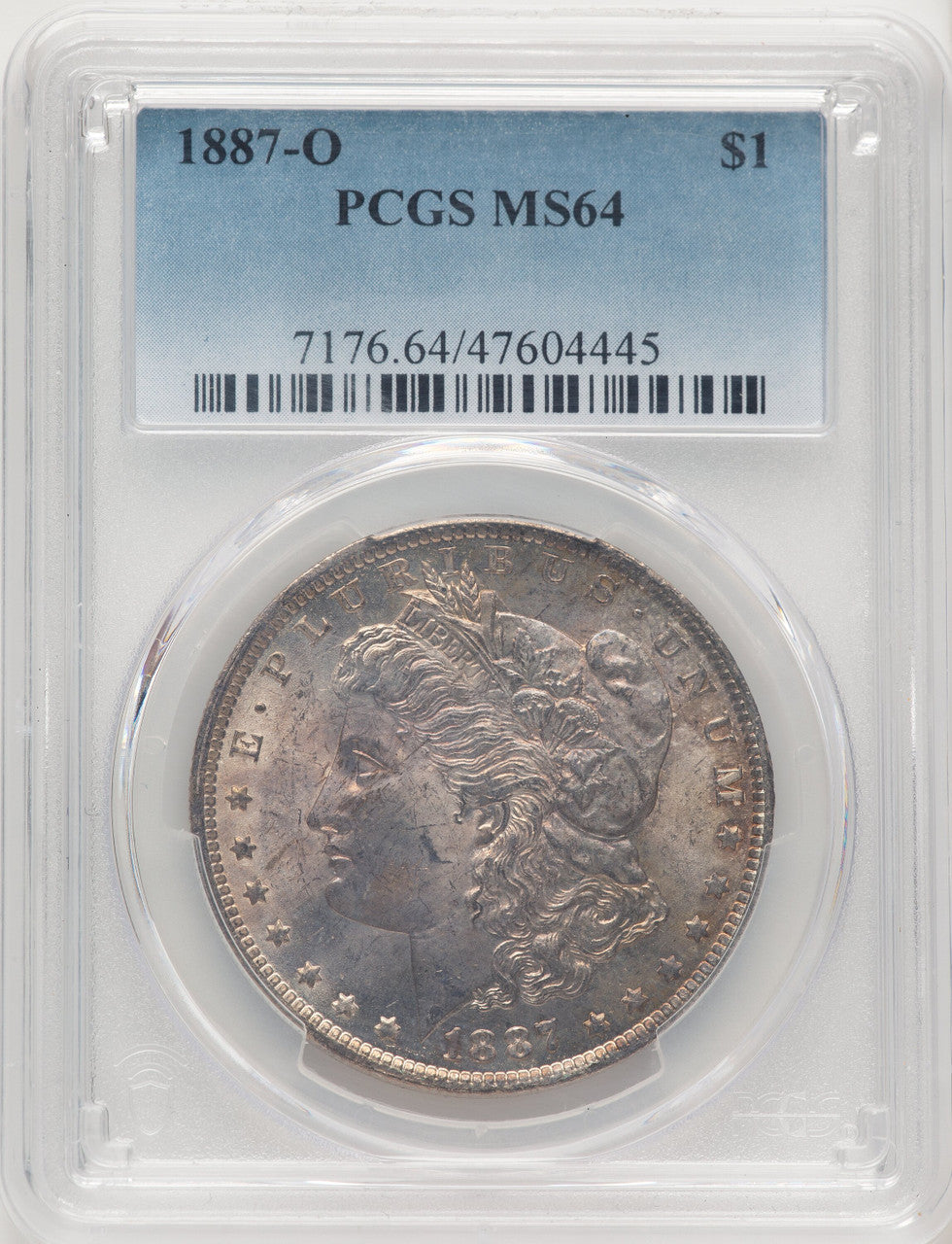 1887-O Morgan Dollar PCGS MS64
