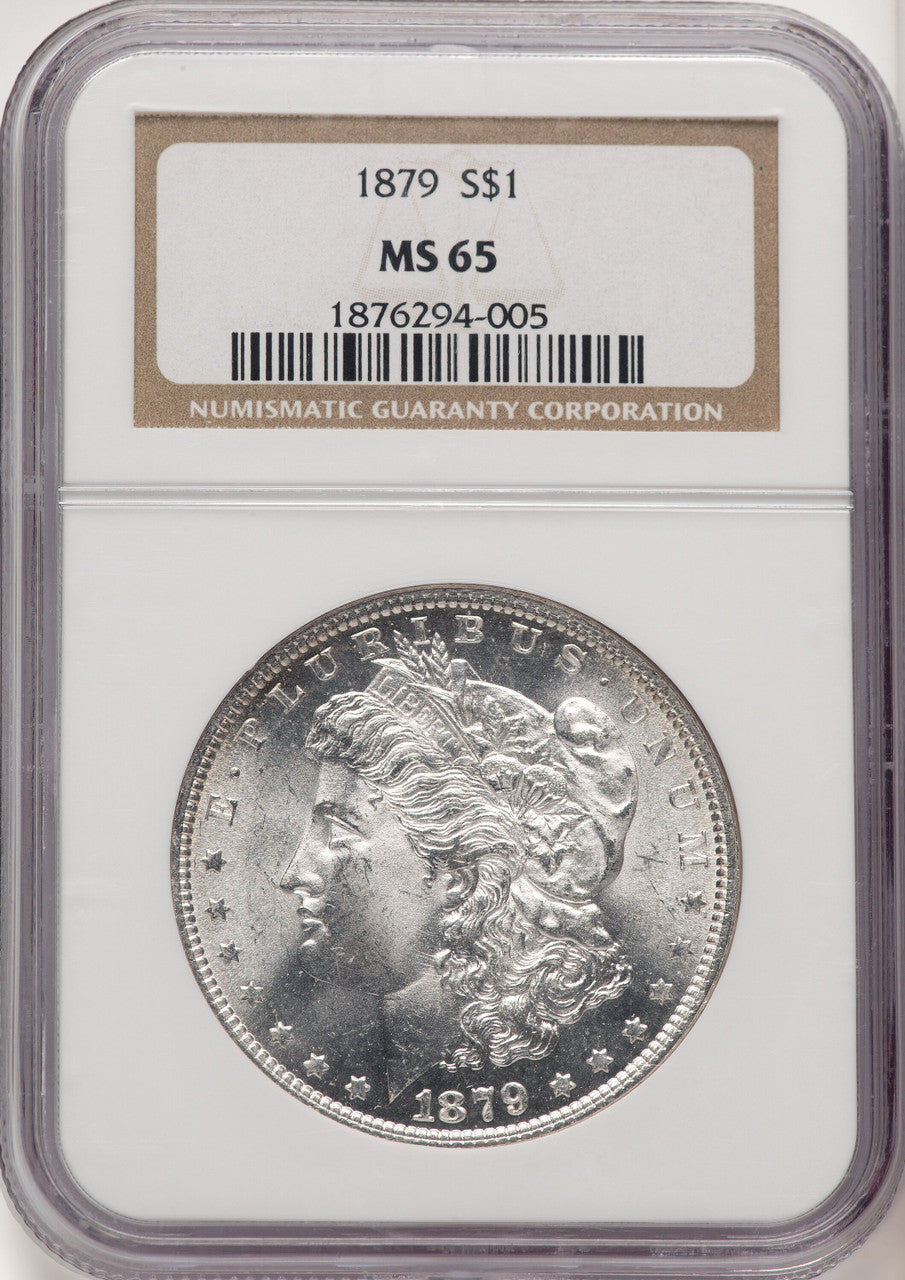 1879 Morgan Dollar NGC MS65 (772374008)