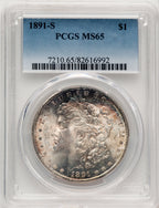 1891-S Morgan Dollar PCGS MS65 (774667011)