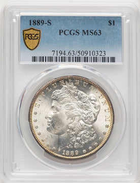 1889-S Morgan Dollar PCGS MS63 (774606007)