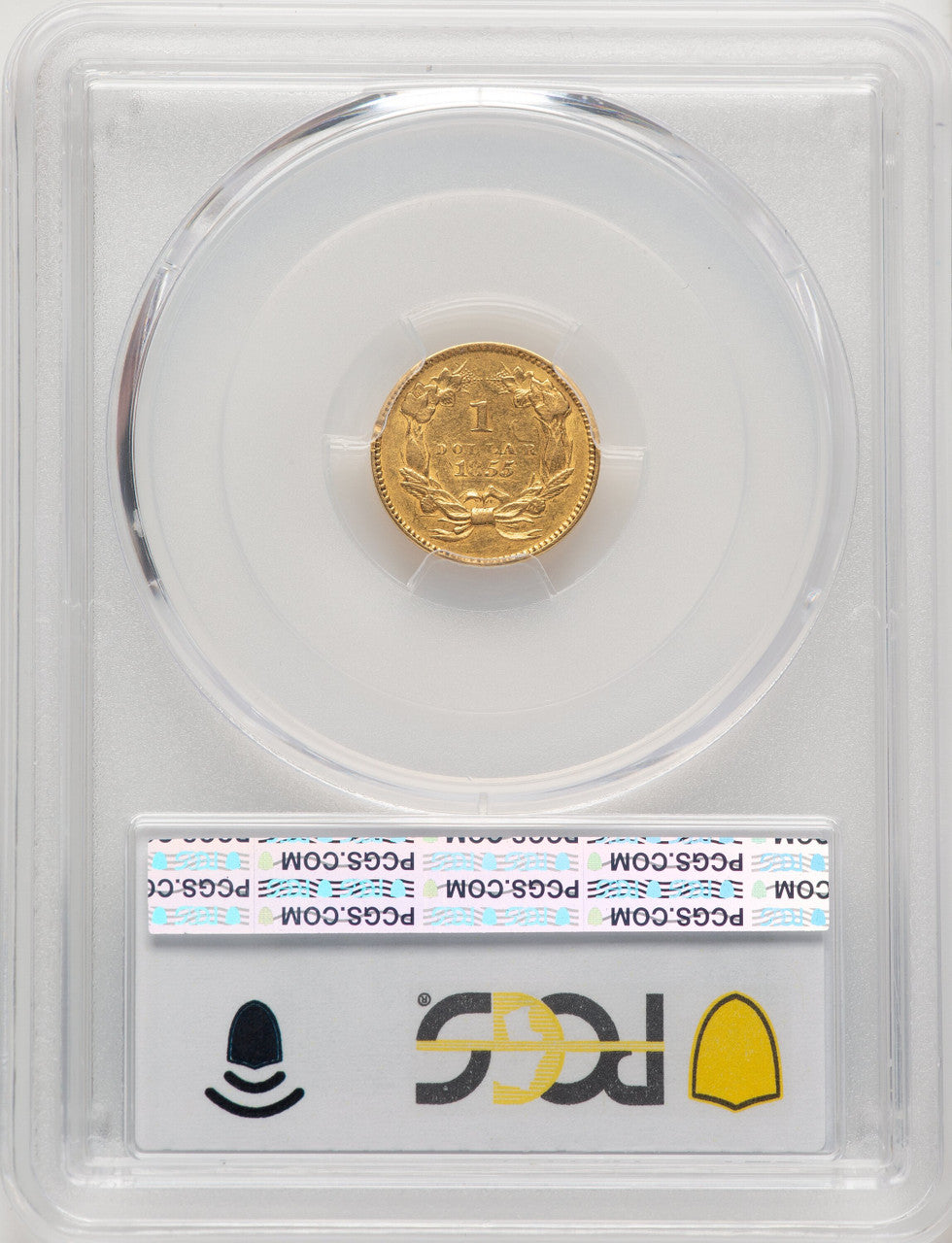 1855 G$1 Type Two Gold Dollar PCGS XF45