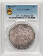 1889-S Morgan Dollar PCGS MS64 (774647010)