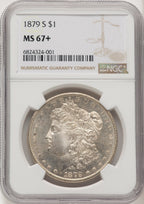 1879-S Morgan Dollar NGC MS67+ (774667006)