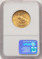 1910 $10 Indian Eagle NGC MS62