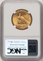 1910-D $10 Indian Eagle NGC MS63 (774667028)